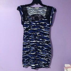 Charlotte Russe Zebra Mini Dress